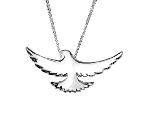 Details about   UK Handmade Silver Jewellery Bird Necklace Flying Bird Pendant Silver Bird 